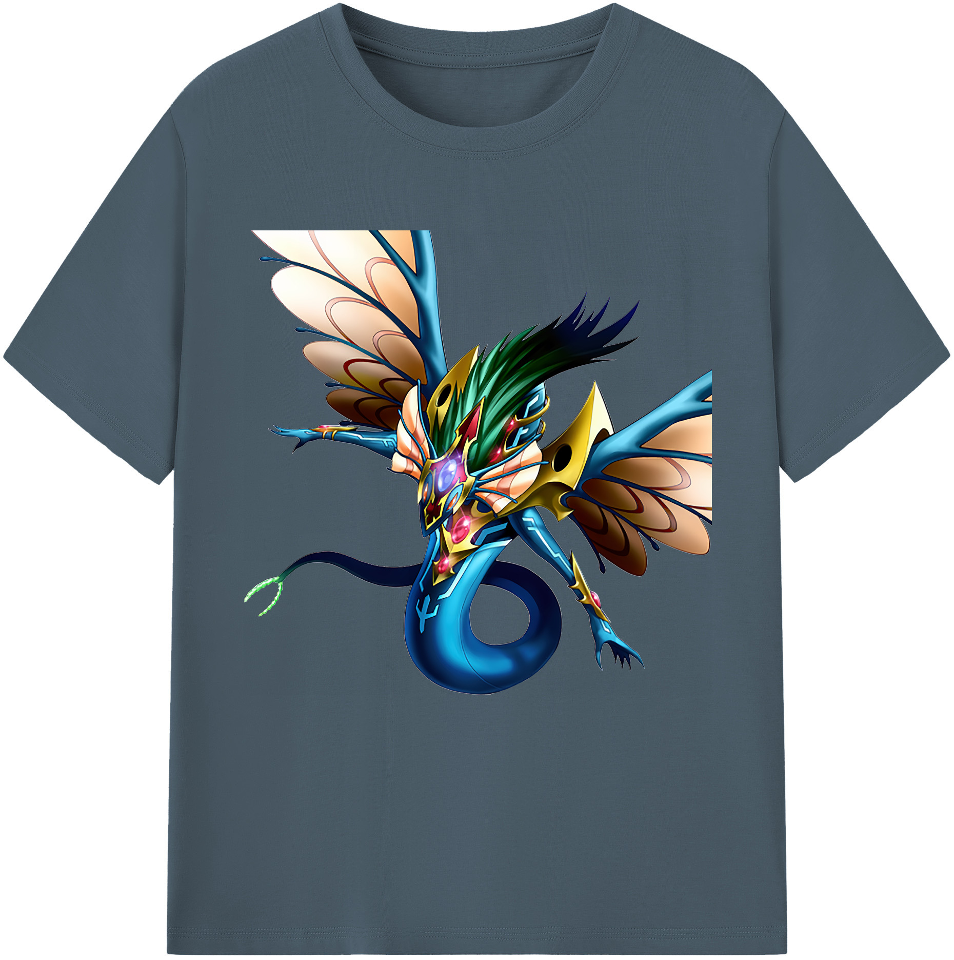 （画像用） 遊☆戯☆王 Yu-Gi-Oh! 綿100％半袖Tシャツ（フロントプリント）
